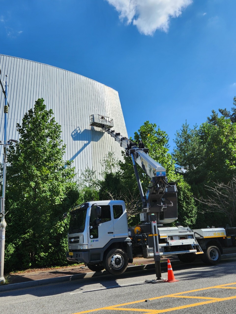 다올스카이차 현장 작업 2